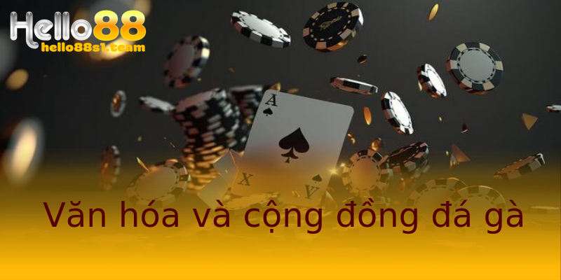 Văn hóa và cộng đồng đá gà Văn hóa và cộng đồng đá gà